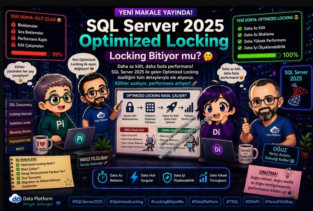 Optimized Locking Nedir? SQL Server 2025’te Devrim